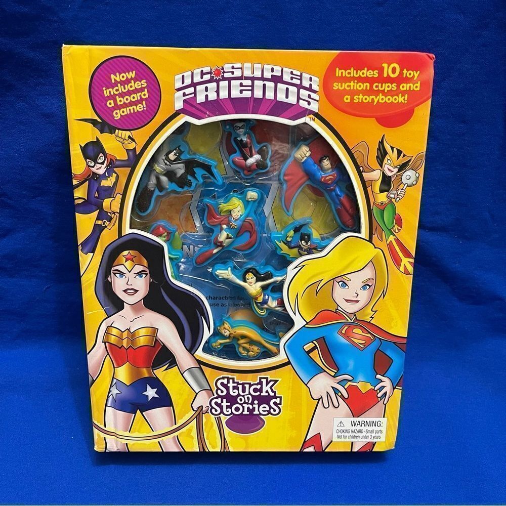 DC Super Friends Stuck on Stories book